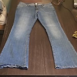 Sonoma women's jeans size 16 long flare leg